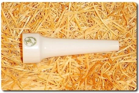 Pistil din portelan cu cap plat